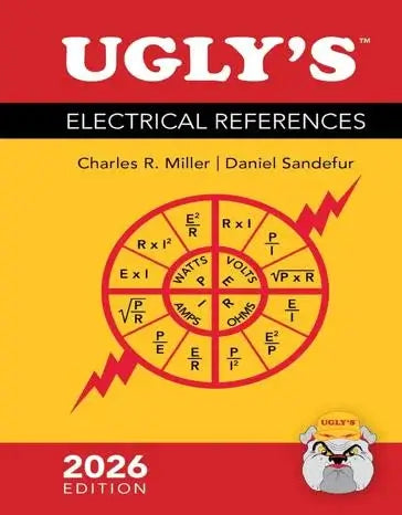 (3 Set) Ugly’s Electrical References, 2026 Edition Spiral-bound