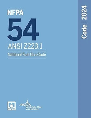 NFPA 54/ANSI Z223.1 National Fuel Gas Code, 2024 Edition Paperback – January 1, 2023