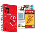 2023 NEC Code Book (Paperback) + Ugly’s Electrical Reference (Spiral w/ Tabs)