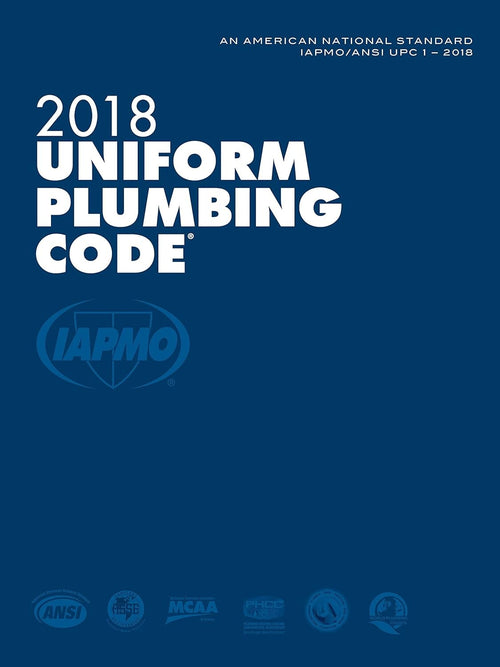 2018 Uniform Plumbing Code with Tabs