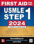 first aid usmle step 1 2024 textbook