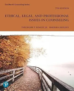 ethical legal professional counseling textbook 