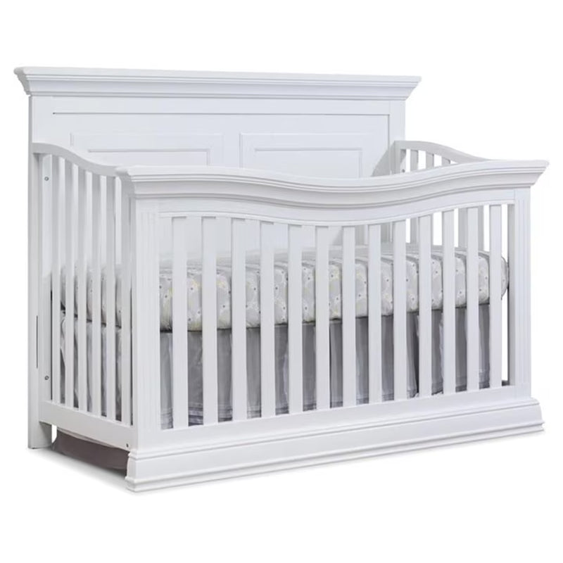 Sorelle Paxton 4-In-1 Convertible Crib – White, Converts to Toddler Bed, Daybed, and Full-Size Bed
