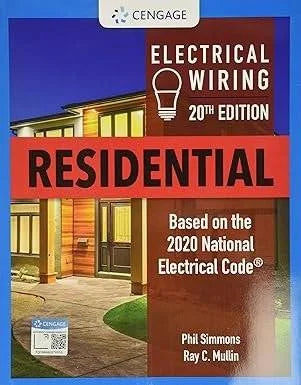Electrical Wiring Residential MindTap Course List 20th Edition