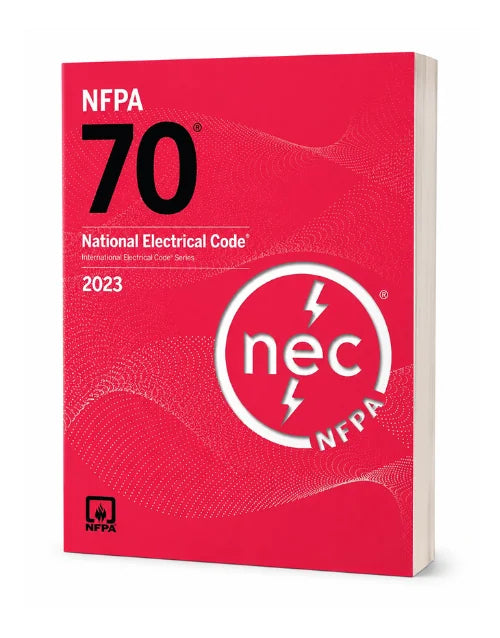 NFPA 70 National Electrical Code 2023 Edition – 2023 NEC Code Book, ISBN 9781455929368