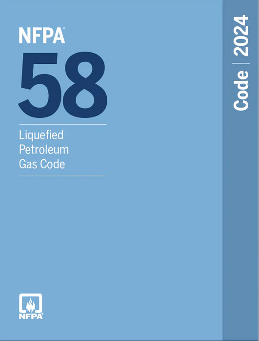 NFPA 58 Liquefied Petroleum Gas Code 2024 Edition !! 9781455930876