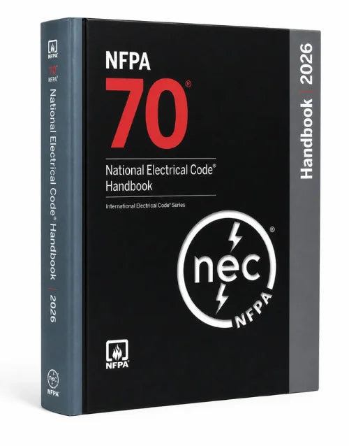 NFPA 70 NEC Handbook 2026 Hardcover – Brand New