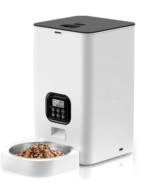 Wifi-Enabled Smart Pet Feeder - App Control & Remote Feeding | HEYBO