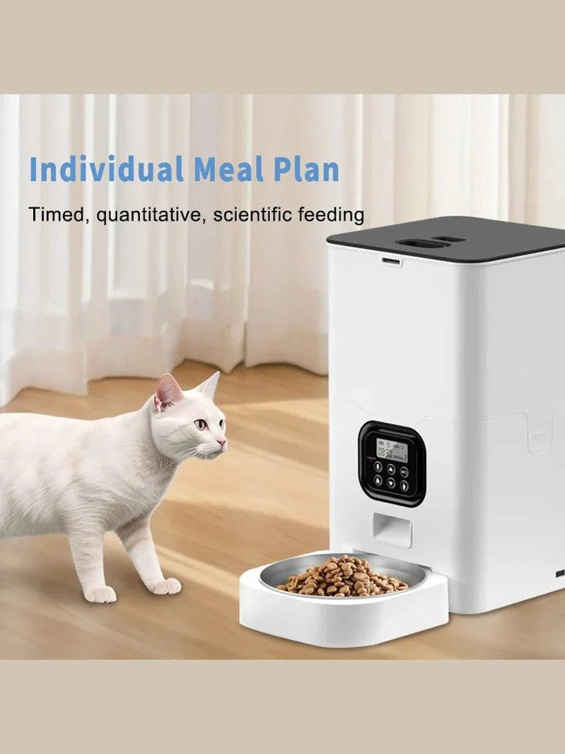 Wifi-Enabled Smart Pet Feeder - App Control & Remote Feeding | HEYBO