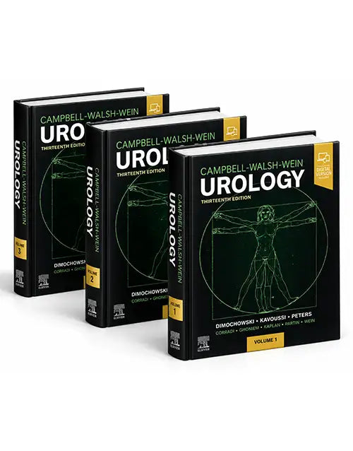 Campbell-Walsh-Wein Urology 13th Edition – 3-Volume Set