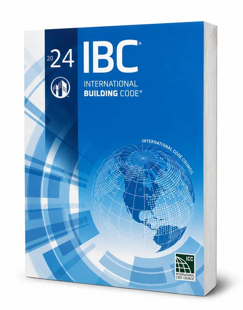 International Building Code (IBC) 2024 Edition, ISBN 9781959851608