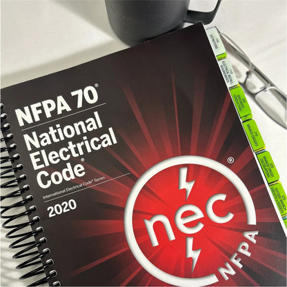 NFPA 70 National Electrical Code 2020 Edition Spiral with EZ Tabs