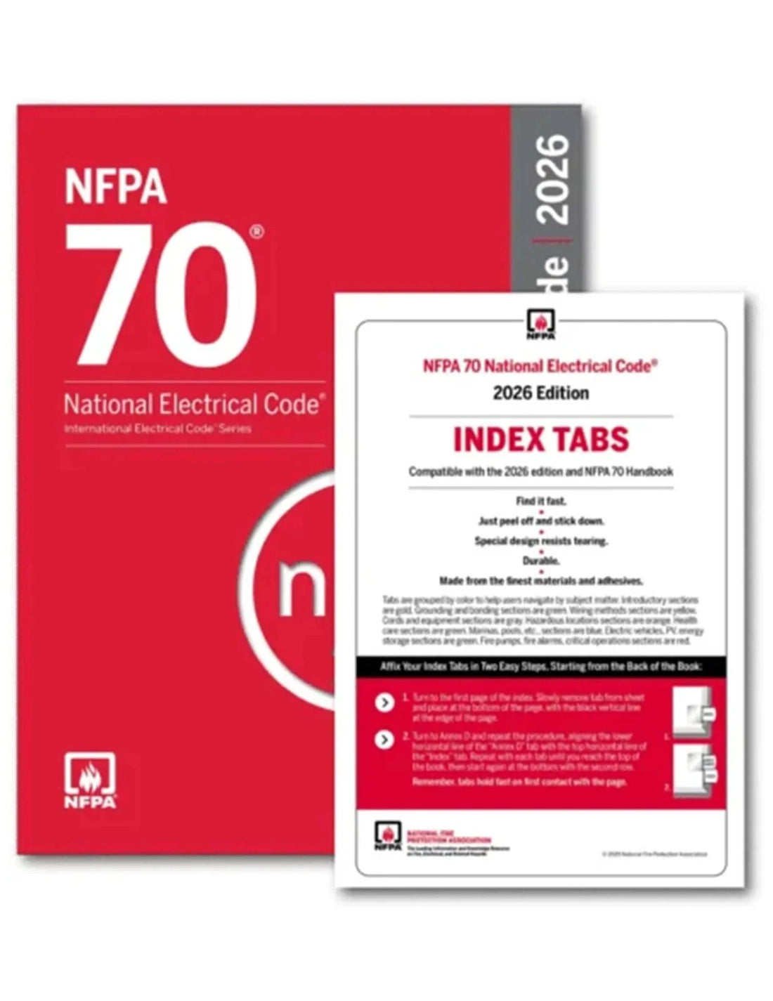 National Electrical Code 2026, Spiral Bound Version with Index Tabs